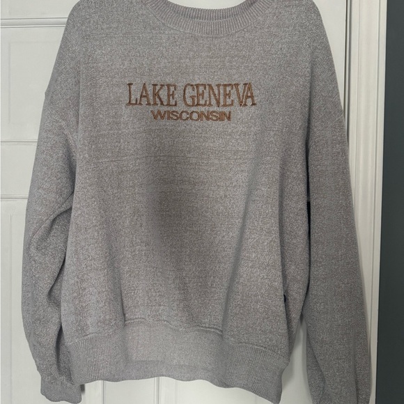 Ragwear Other - Lake Geneva Wisconsin Gray Crewneck Sweater
